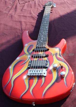 Gitarre Flammen 02